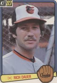 1983 Topps Stickers #27 Rich Dauer