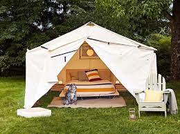 How To Go Camping In Your Own Backyard This Summer In 2020 Backyard Camping Backyard Front Porch Decorating