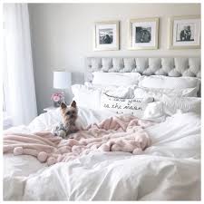 Although rose gold or pink is our main color theme for this bedroom, we don't overuse those colors to much because it will make this room feels unnatural. 40 Grey And White Bedroom Ideas Grey And Gold Bedroom White Gold Bedroom Pink Bedrooms