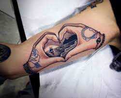 Maybe you would like to learn more about one of these? Heart Hands Tattoo Tattoos And Piercings Facebook