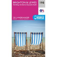 No 198 Brighton Lewes Haywards Heath 1 50 000 Landkartenschropp De Online Shop