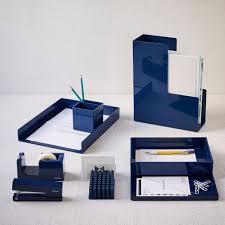 Color Pop Office Accessories Navy Home Office Accessories Office Accessories Navy Office Decor