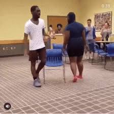 Musical Chairs Find Make Amp Amp Share Gfycat Gifshttps Gfycat Com Sombersilkyasianelephant Funny Gif Musical Chairs Best Funny Videos