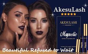 Amazon.com: AkesuLash Magnetic Eyelashes with Eyeliner Kit- 10 Pairs 3D  Cat-eye Magnetic Lashes Kit with Applicator,Updated 4 Tubes of Magnetic  Liner & Natural Look, Reusable, Easy to Apply : Beauty & Personal