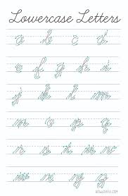 If you're new to this, it may seem overwhelming. Lettering Cursive Intro To American Cursive Script Alphabets In 2021