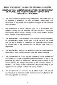 It is not legally binding but signals the willingness of the parties to move forward with a contract. Nepal Malaysia Ink Bilateral Labor Deal Myrepublica The New York Times Partner Latest News Of Nepal In English Latest News Articles