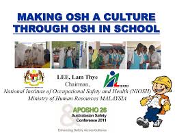 The ministry of human resources is responsible for administration of several key acts: Osh In School