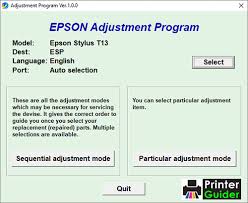 Драйвера для принтера epson stylus photo. Epson Stylus T13 Resetter Adjustment Program Free Download