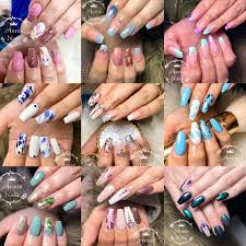 Glow in the dark nails. Annie Nails Studio Home Facebook