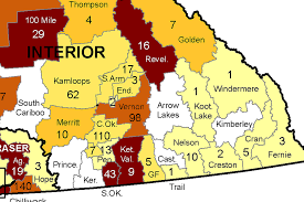 An interactive map compiled by peace arch news illustrates the spread of the disease by showing where some recent exposures and active outbreaks have occurred. Salmon Arm And Vernon See Increase In New Covid Cases Curve Flattening Elsewhere Vernon Morning Star
