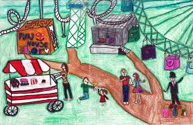 Tipos de dibujos y elementos que utiliza. The National Fair From My Town La Feria Nacional En Mi Pueblo Creative Connections