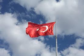 Helligdager, merkedager og offentlige fridager over hele verden. Flagg Tyrkisk Tyrkia Rod Bla Himmel Vind Sky Ataturk Svingninger Tyrkisk Flagg Pikist