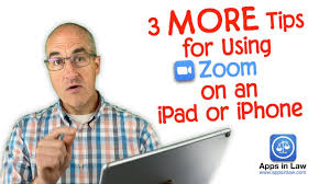 7 Tips For Using Zoom On An Ipad Or Iphone Youtube
