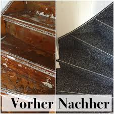 Dies kann problemlos auf einem bereits vorhandenen bodenbelag aus beton oder fliesen erfolgen. Steinteppich Treppen Treppe Sanieren Steinteppich Verlegen Kosten