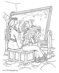 Maybe you would like to learn more about one of these? Brave Merida Sewing The Tapestry With His Mother Coloring Page Disney Coloring Pages Kids Coloring Books Princess Coloring Pages