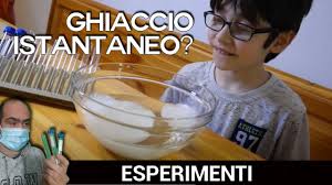 Mantiene superfici metalliche brillanti sradicando. Cristallizzazione Istantanea Acetato Di Sodio Esperimento Didattico Spettacolare Per Ragazzi Youtube