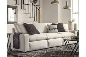 Ashley furniture sofa with chaise. Savesto 3 Piece Modular Sofa Ashley Furniture Homestore