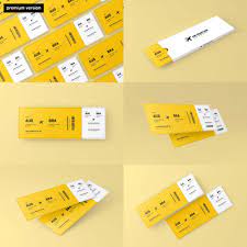 Download 2 Free Event Tickets Mockup Psd Branding Identity Mockup Mockup Psd Mockup