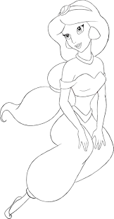 What kind of hair does princess jasmine have? How To Draw Jasmine Draw Central Disney Drawings Sketches How To Draw Jasmine Disney Art Drawings