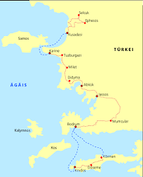 Karte in voller grösse anzeigen: Radfahren In Der Turkei