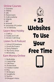 25 Websites To Use Your Time Coolguides Life Hacks Websites Simple Life Hacks New Things To Learn