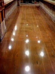This Wood Looking Floor Is Actually Polished Concrete Flooring Concrete Wood Floor Concrete Wood