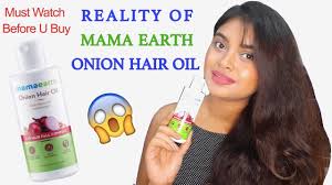 Apply oil on the face in the morning. Mamaearth Onion Hair Oil Review Results After Using One Month Mamaearth Onion Oil For Hairfall Youtube