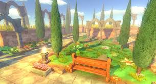 Toon Garden Game Props 3d Model Landscape Design Landscape Game Design