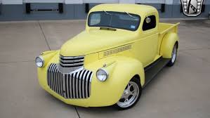 Image result for Chrome Yellow 1946 Truck