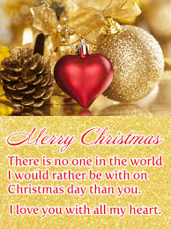 All My Heart Romantic Merry Christmas Card Birthday Greeting Cards By Davia Merry Christmas Card Merry Christmas My Love Christmas Cards