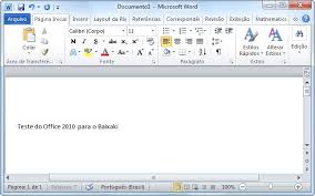 Imagem 1 Do Microsoft Word 2010 Microsoft Word Microsoft Microsoft Office