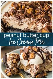 Not to mention the whipped cream. Easy Peanut Butter Cup Ice Cream Pie Easy Peanut Butter Desserts Easy Peanut Butter Pie
