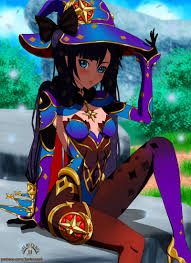 Artstation Genshin Impact Mona Jae Haru Art