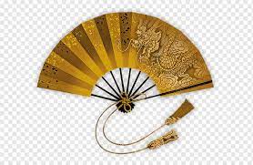 Young pretty geisha in kimono with sakura and decoration. Japanese Fan Png Images Pngwing