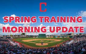What is spring training weather in phoenix? Cleveland Indians Get A Day Off From Cactus League Play Spring Training Morning Report For March 10 Cleveland Com