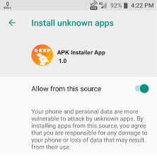 Apk Installer Install Unknown Apps Android Permission Discuss Kodular Community