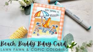 Beach Buddy Birthday Card