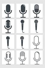 Microphone Microphone Flat Icon Vector Png Images Ai Free Download Pikbest Design Podcast Microphone Drawing Microphone Icon