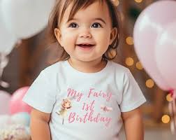 Camicia Primo Compleanno Fata, Primo Compleanno Fata