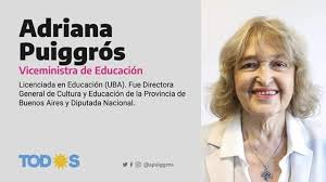Adriana Puiggrós ha sido nombrada... - Colegio de Pedagogía UNAM ...