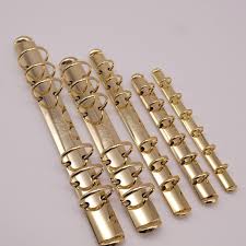 Krause Book Mechanisms Ornament Notebook Note Gold Plated Binder Ornament  Ring Binder Loose Leaf Craft Leathercraft Leather Tool