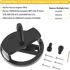 TENG MILE Front & Rear Crankshaft Seal and Wear Sleeve Remover & Installer  Tools Set Fits for Cummins 3.9L 5.9L 6.7L Engines| | - AliExpress