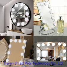 China Hollywood Style Led Vanity Mirror Front Lamp Lights Kit For Makeup Dressing Table China Mirror Front Lamp Lights Kit