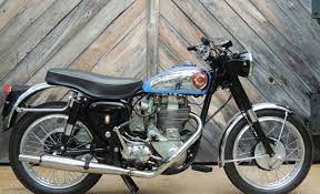 1955 Bsa Goldstar Retro Motorcycle Vintage Bikes Classic Bikes