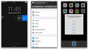 Interactive Notifications With Notification Actions Ios8 Iosdev Interactive Swift Programming Language Action Words