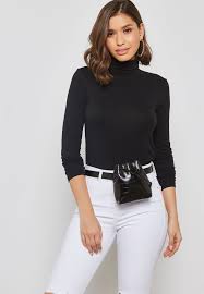 Sale forever 21 new fashionable woman long sleeve blouse top red shirt s 8 10 uk. Buy Forever 21 Black Turtleneck Long Sleeve Top For Women In Kuwait City Other Cities 289213
