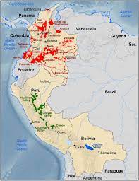 Antioquia, antioquia, colombia, south america geographical coordinates: Map Outlining Each Of The Known South American Coca Growing Regions Download Scientific Diagram