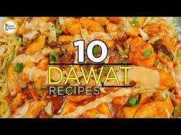 10 Dawat Recipes By Food Fusion Youtube Food Recipes Indian Food Recipes