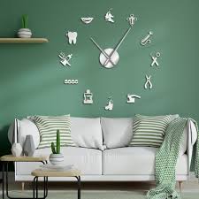 A fashion and creative diy wall clock will make your living room more personalized and unique. China Dental Hospital Silent Wall Clock Dentist Frameless Diy Acrylic 3d Mirror Wall Watch Tooth Modern De On Global Sources Plastic Stock Wall Clock Wall Clock Modern Large Plastic Cheap Plastic Wall Clocks