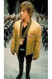 Star Wars New Hope Luke Skywalker Mark Hamill Yellow Jacket Star Wars Luke Skywalker Star Wars Jacket Mark Hamill
